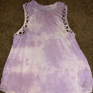 American Eagle Purple Tank